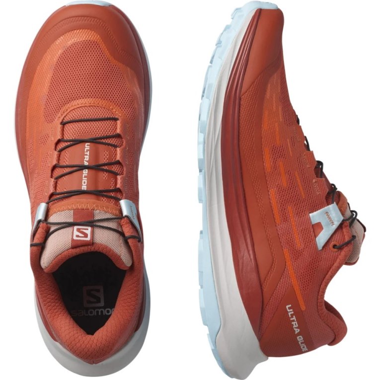 Sapatilhas Trail Running Salomon Ultra Glide Feminino Laranja | PT S39415